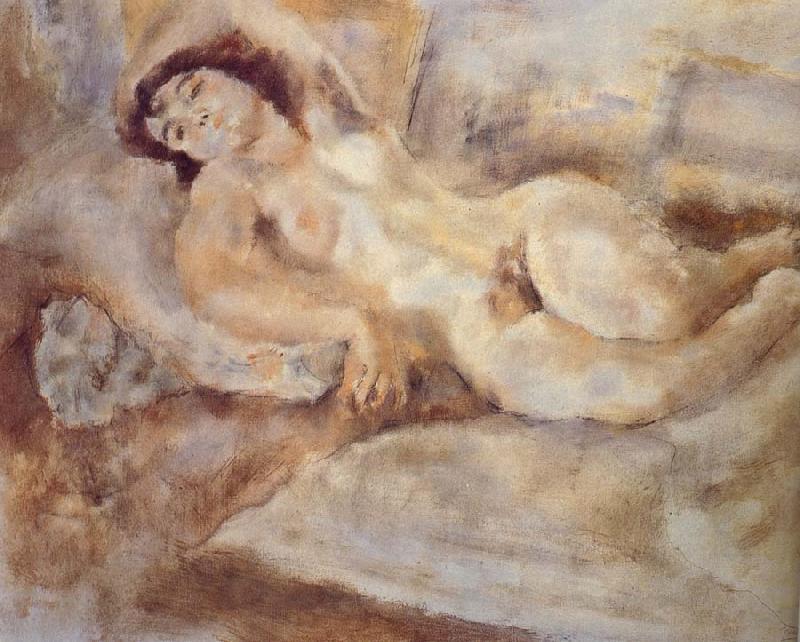 Jules Pascin Accumbent Mary oil painting image